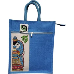 kamals Men & Women Blue Messenger Bag-picture-20