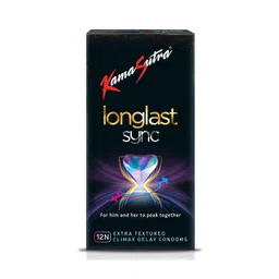 KamaSutra 12 Longlast Sync Extra Textured Condoms For Men-picture-8
