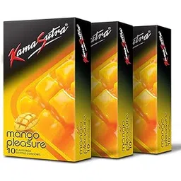 KamaSutra Mango Flavored Condoms for Men 10 Count, Pack of 3-picture-40