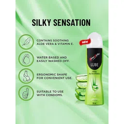 KamaSutra Silky Sensation Alluring Personal Lube with Aloevera & Vitamin E - 50 ml image 5