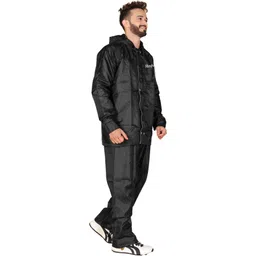 kamosa Solid Men Raincoat image 5