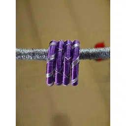 Kamule Lavender Plastic Bangle-picture-27