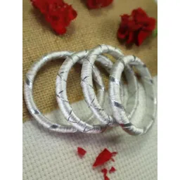 Kamule White Plastic Bangle-picture-32