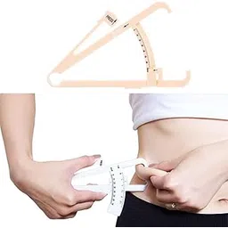 k&p enterprise Body Fat Calipers for Accurately Body Fat Measurement Device Measuring Tool with Percentage Measure Charts for Men and Women (Beige)-picture-23