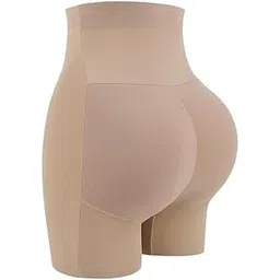 kandpand Women's Butt Lifter Shapewear - Padded Underwear for Women Push Up Hip Pads Enhancer Shapewear Shorts Seamless Tummy Control Panties Shaper Fake Pad (Pack of 1) Beige-picture-52