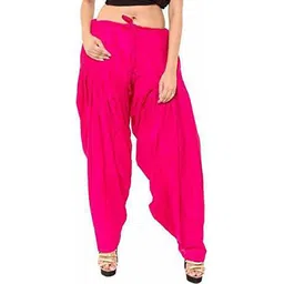 kangod's Pure Cotton Solid Women ["Pink"] Salwar-picture-22