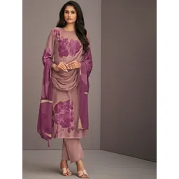 KANHA TEXTILES Printed Pure Silk Unstitched Dress Material-picture-39