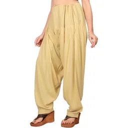 kanku kanya Viscose Rayon Solid Patiala-picture-15