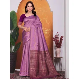 KANOODA Silk Blend Banarasi Saree-picture-11