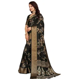KANOODA Women Woven Design Zari Sarees-picture-14