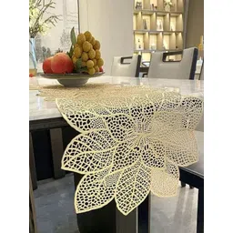 KANUSHI INDUSTRIES Beige Textured Table Runner-picture-23