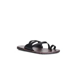 Kanvas Men Braided Leather Comfort Sandals-image-19