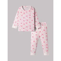 Kanvin Boys Printed Round Neck Thermal Set-picture-31