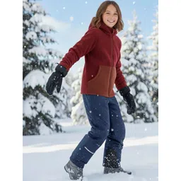 Kanvin Girls Colourblocked Hooded Sweatshirt-picture-32