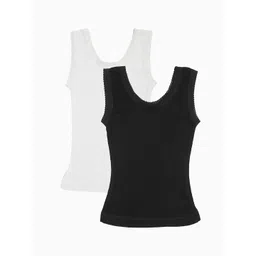 Kanvin Girls Pack Of 2 Solid Thermal Tops-picture-36