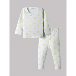 Kanvin Girls Printed Round Neck Thermal Set-picture-55