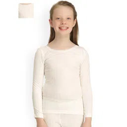 Kanvin Pack of 2 Off-White Thermal Tops 2340OW2340-picture-27