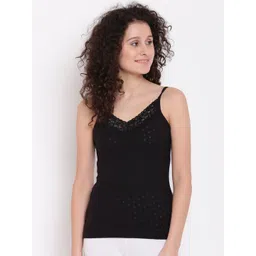 Kanvin Women Black Thermal Top 2120-picture-33