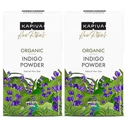 Kapiva Hair Rituals Organic Indigo Powder 100g (Pack of 2)-picture-10