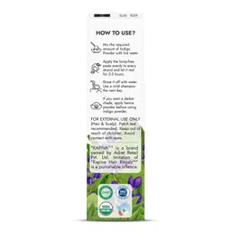 Kapiva Hair Rituals Organic Indigo Powder - 100g image 3