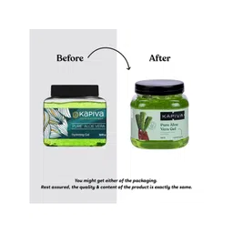 Kapiva Pure Aloe Vera Hydrating Gel for Face & Hair - 500 g image 2