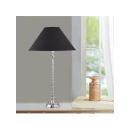 kapoor lamp shades Kapoor E Illuminations Black Nickel Finish Table Lamp - Set of 1-picture-11