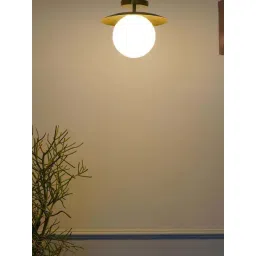 Kapoor Lamp Shades Mild Steel Tricia Flush Ceiling Light-picture-24