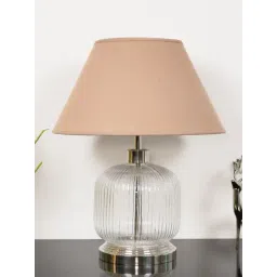 Kapoor Lamp Shades Transparent Glass Demarius Finish Table Lamp image 2