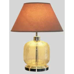 Kapoor Lamp Shades Transparent Glass Demarius Finish Table Lamp image 4