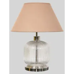 Kapoor Lamp Shades Transparent Glass Demarius Finish Table Lamp image 3