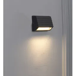 kapoor lampshades Ethel Modern Rectangular Aluminium LED Step Light image 1