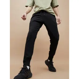 Kappa Black Regular Fit Joggers-picture-36