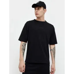 KAPPA Black Regular Fit Sports T-Shirt-picture-19