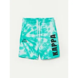 KAPPA Boys Aqua Cotton Printed Shorts-picture-28