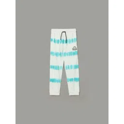 KAPPA Boys Blue Cotton Solid Track Pants-picture-32