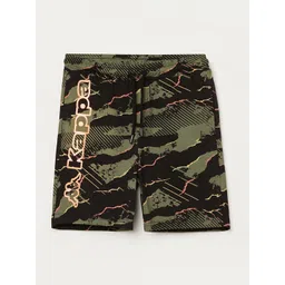 Kappa Boys Regular Fit Mid-Rise Pure Cotton Shorts-picture-27