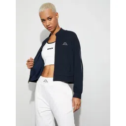 Kappa Dark Blue Regular Fit Jacket-picture-15