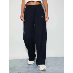 Kappa Dark Blue Regular Fit Printed Trackpants-picture-17