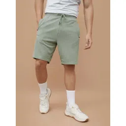 Kappa Dark Sage Regular Fit Sports Shorts-picture-36