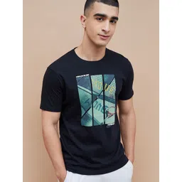 Kappa Graphic Printed Round Neck Cotton Regular Fit T-shirt-picture-39