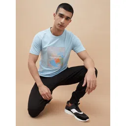 Kappa Men Graphic Printed Round Neck Cotton T-shirt-picture-37