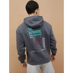 Kappa Men Printed Hooded Sweatshirt image 3