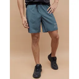 Kappa Men Printed Relaxed Fit Mid-Rise Shorts-picture-23