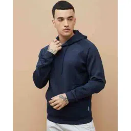 kappa Men Regular Fit Hoodie with Full Sleeves-picture-20