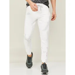 Kappa Men Regular Fit Mid-Rise Cotton Joggers-picture-19