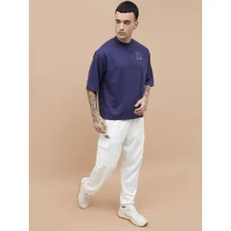 Kappa Men Solid Round Neck T-shirt image 3