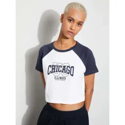 Kappa Off White Cotton Regular Fit Printed T-Shirt-picture-36