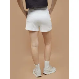 KAPPA Off White Solid Shorts image 2