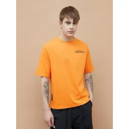 Kappa Orange Regular Fit Printed T-Shirt-picture-39