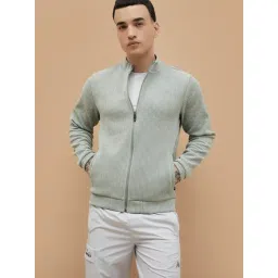 Kappa Sage Cotton Regular Fit Texture Hoodie-picture-36